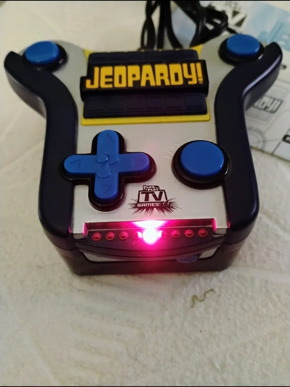 Jeopardy! Plug-and-Play TV Game Controller -2007 Hand Held Video Game